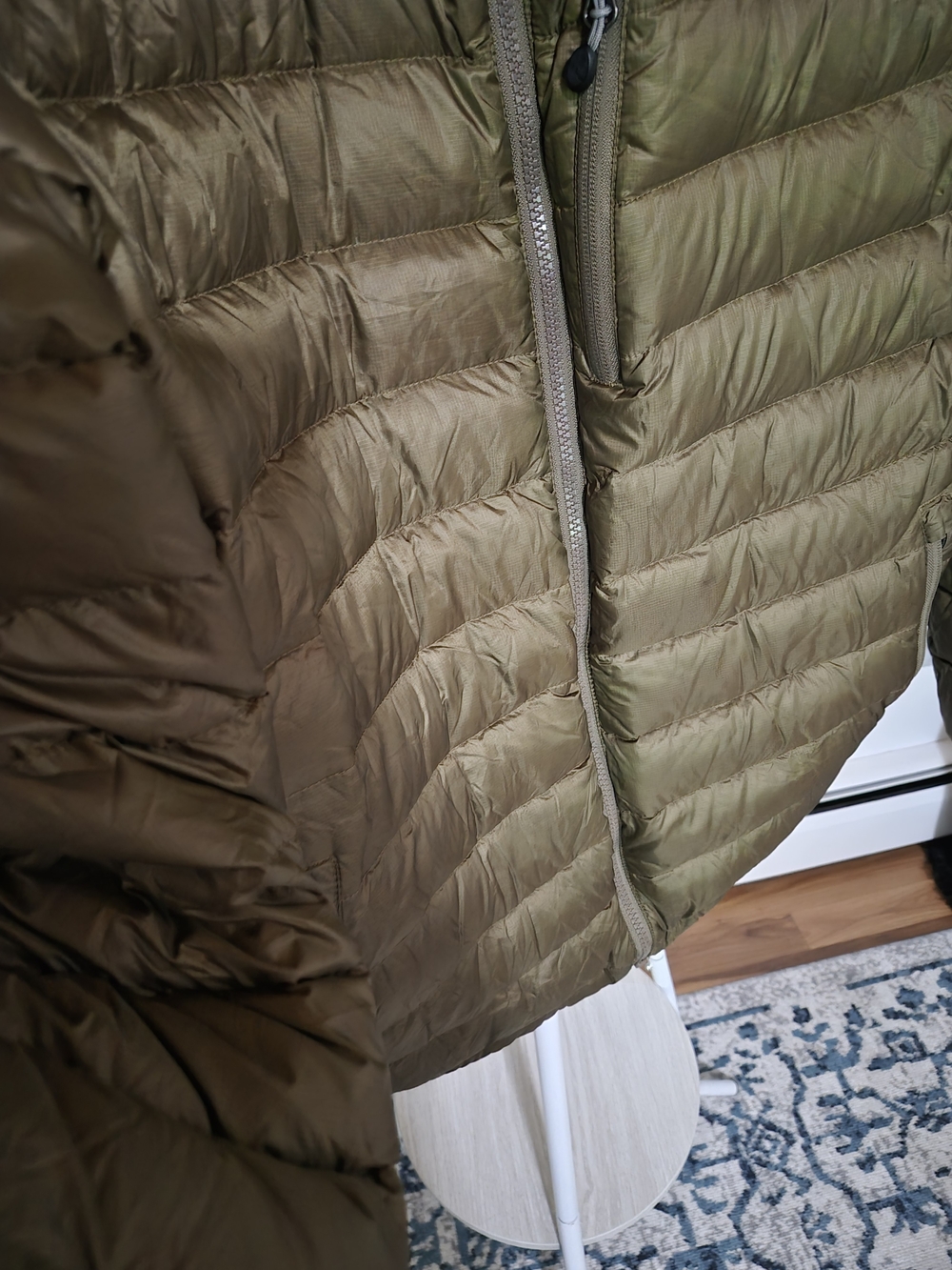L.L.Bean Hooded Down Puffer Jacket Coat - Picture 3 of 12